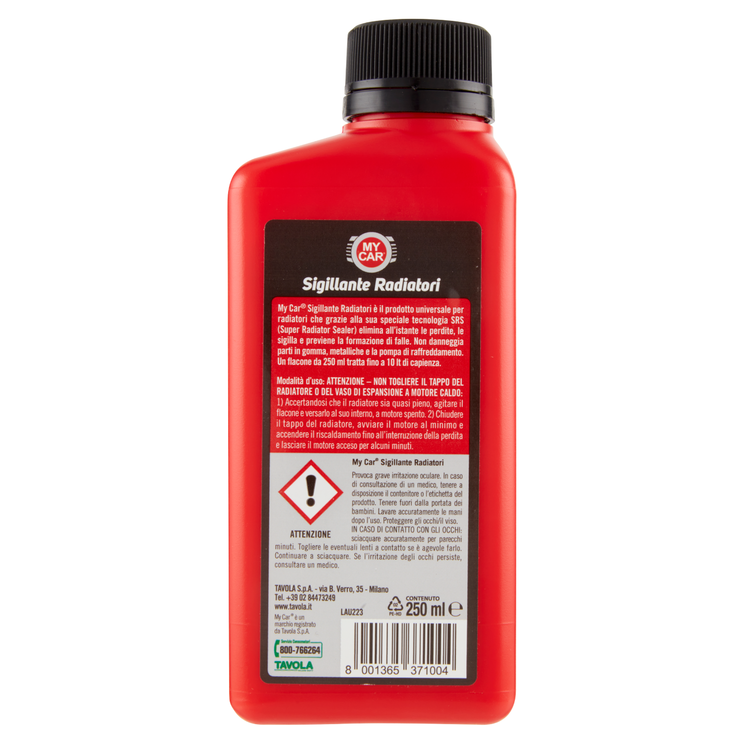 Sigillante Radiatori Liquido con Tecnologia SRS 250ml My Car